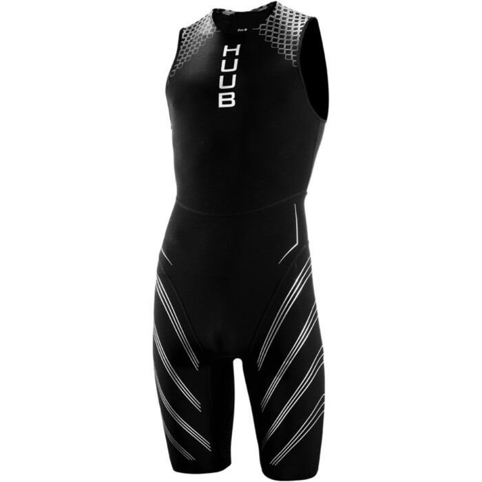 Huub Hombres Black 2024 Agilis Swimskin FRESKN - / Silver